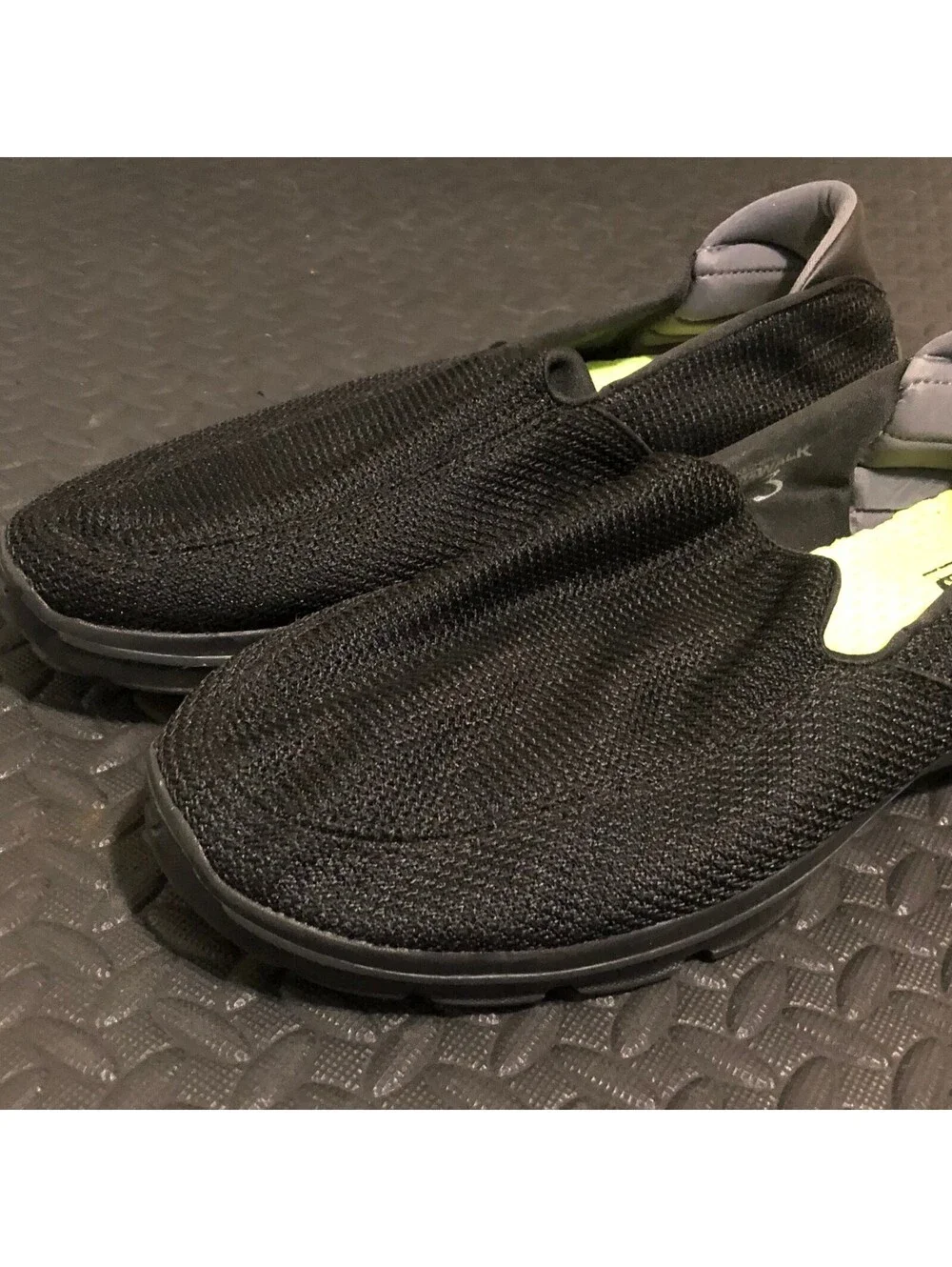 Skechers Mens Performance Go Walk 3 Black Slip-On Walking Shoes Size 13